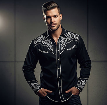 Men's Embroidered Shirt