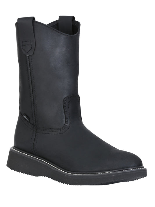 Establo Men's Work Boot Grasso Leather
- Black 312