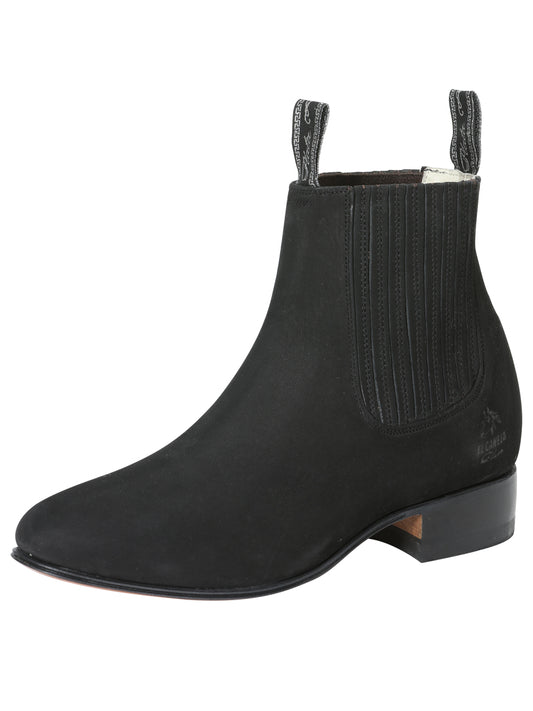 Canelo Charro Boot - Black Nubuck 3663