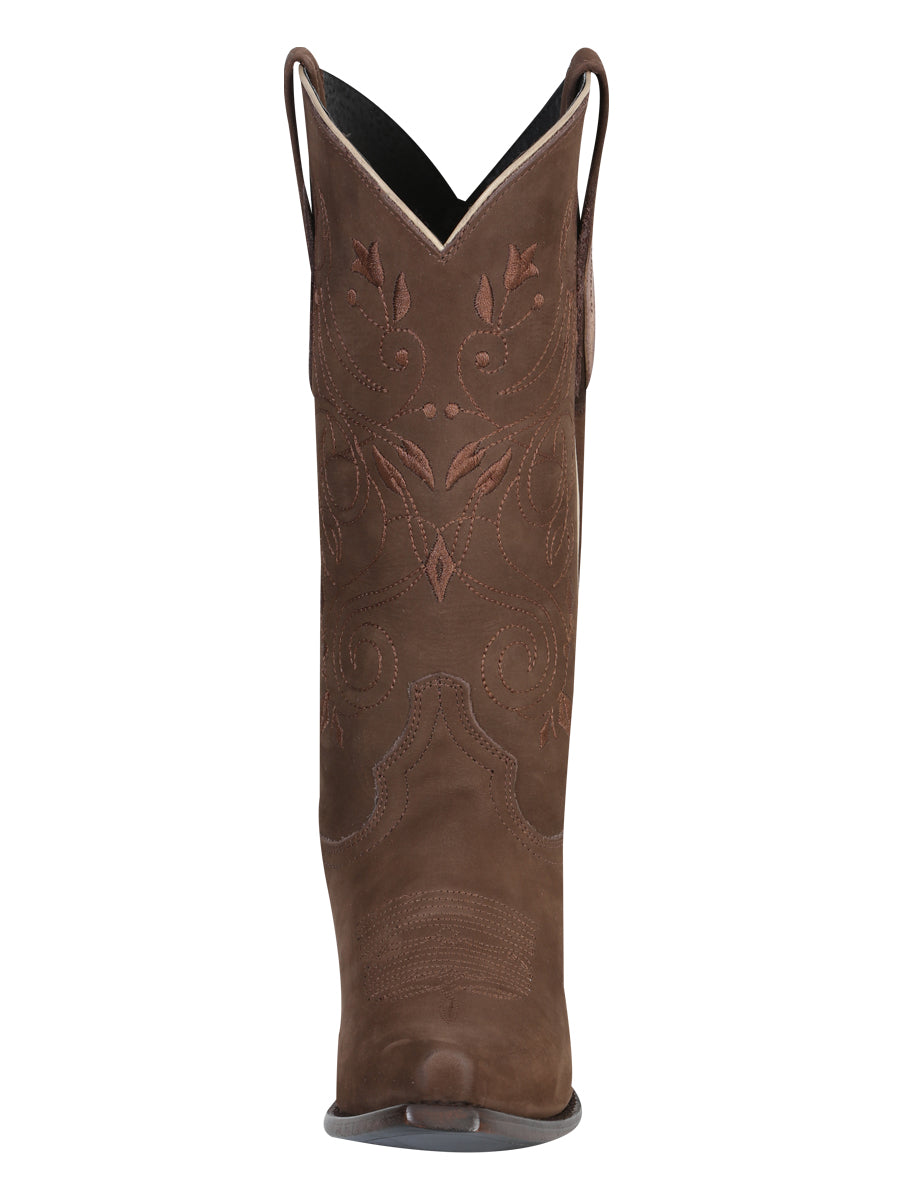 El General Limited Edition Western Boot - Nubuck Camel 34513