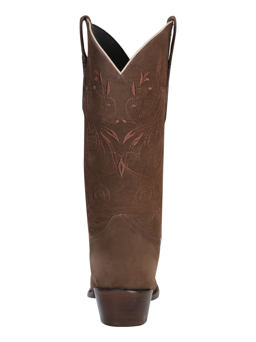 El General Limited Edition Western Boot - Nubuck Camel 34513