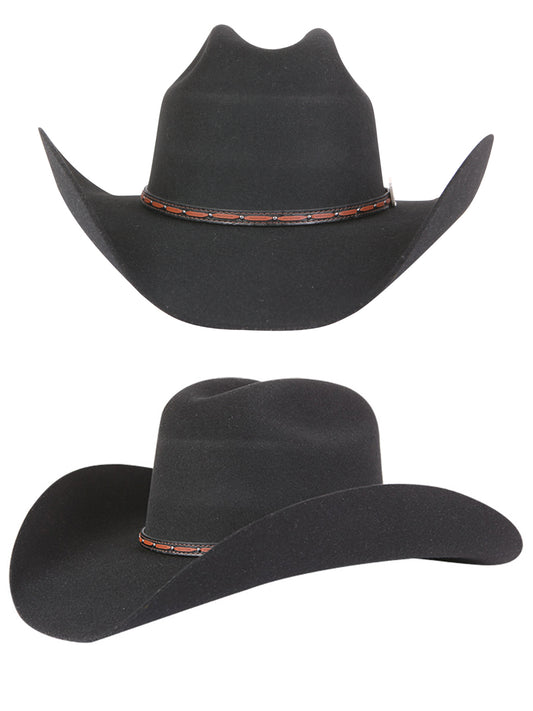The Lord of the Skies Felt Western Hat 50x Black 41675