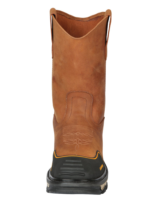 El General Men’s Work Boot - Crazy Leather - Kansas 44689