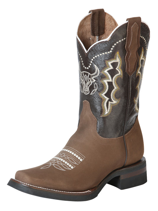 The General Rodeo Boot - Camel Nubuck 51113