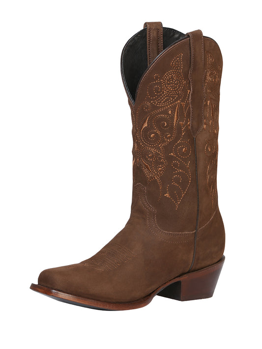 El General Womens Rodeo Boot Limited Edition - Nubuck Camel 122488