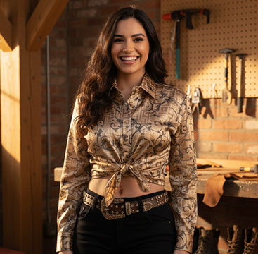 Women's Fashion Western Shirt