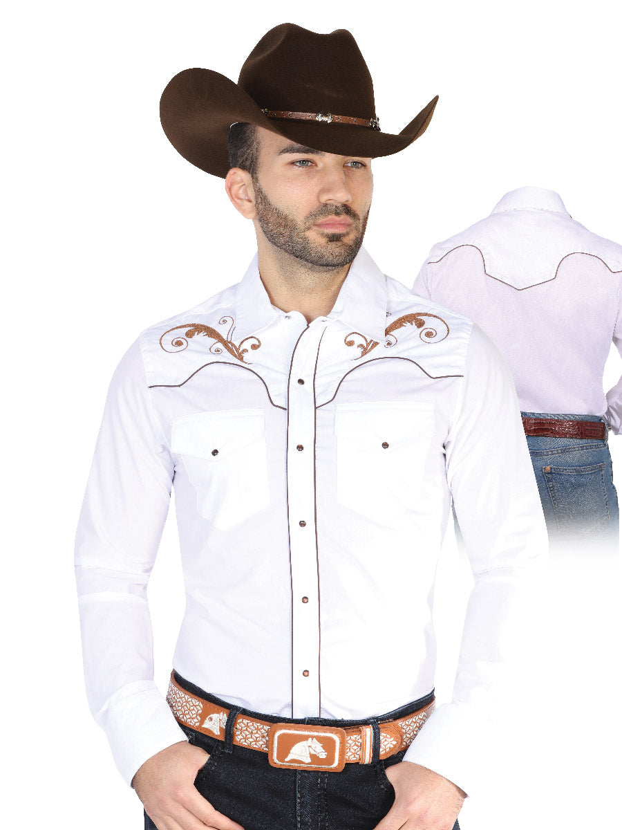 The Lord of the Skies Embroidery Shirt White/Black 42957