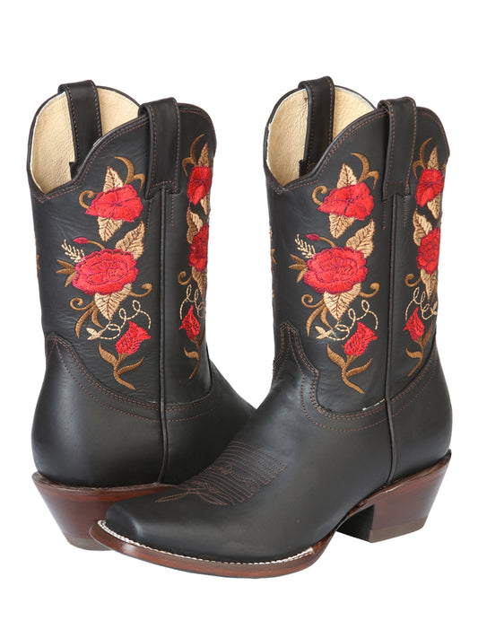 El General Womens Rodeo Boot - Crazy Choco 43663