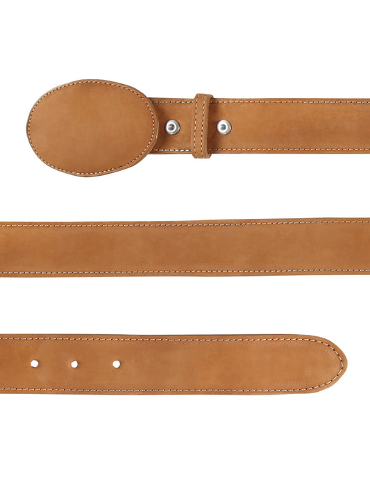 Women Denim Belt - El General - Nubuck Peach 44648