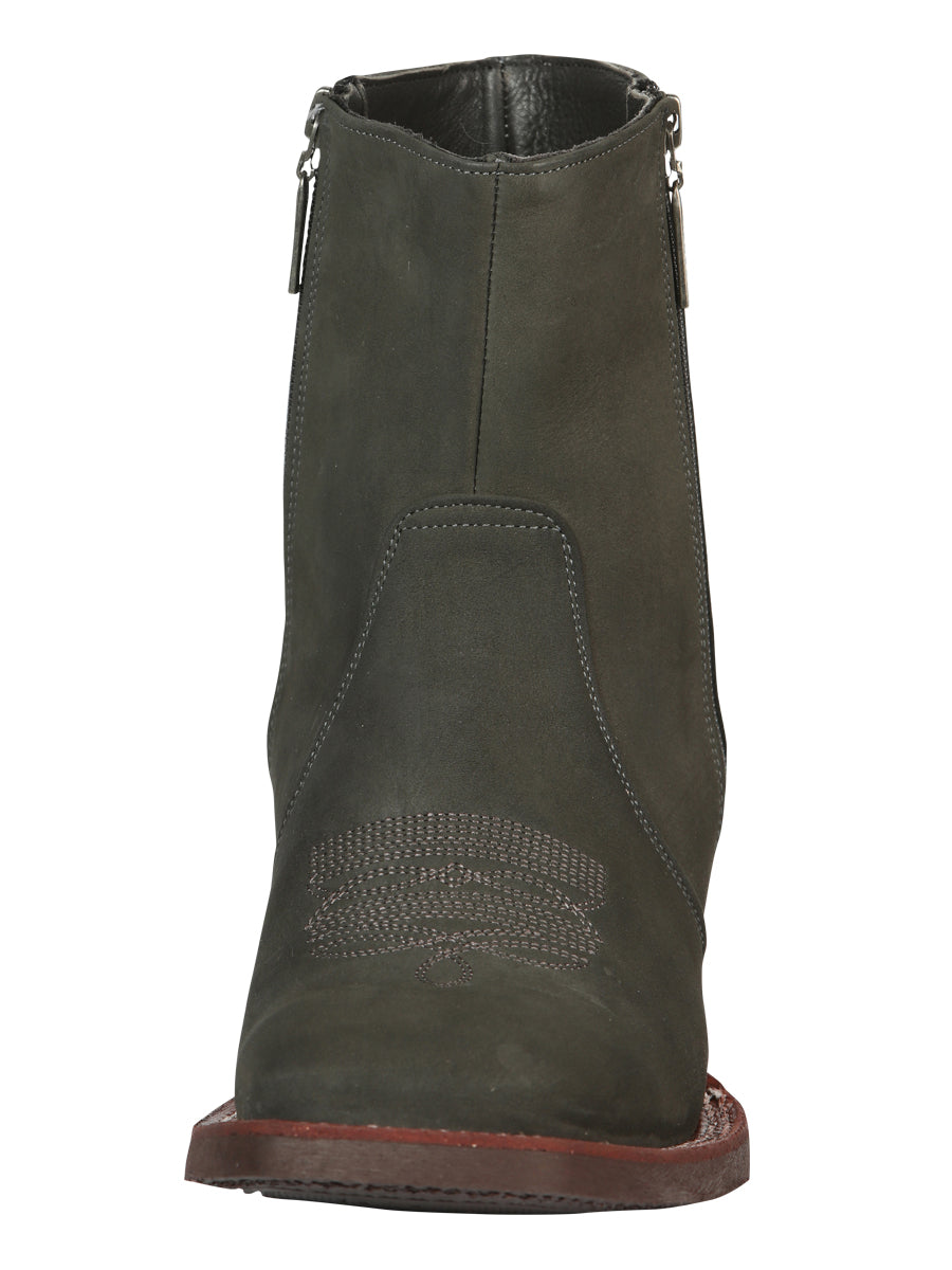 El Canelo Men's Ankle Boots - Nubuck Gray

 45213