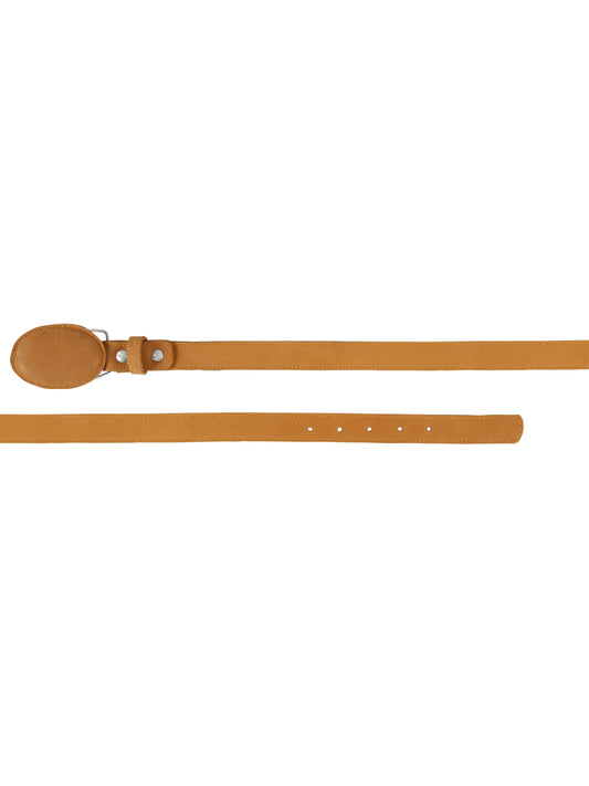 Kids Western Belt - El General Nubuck Honey 45444