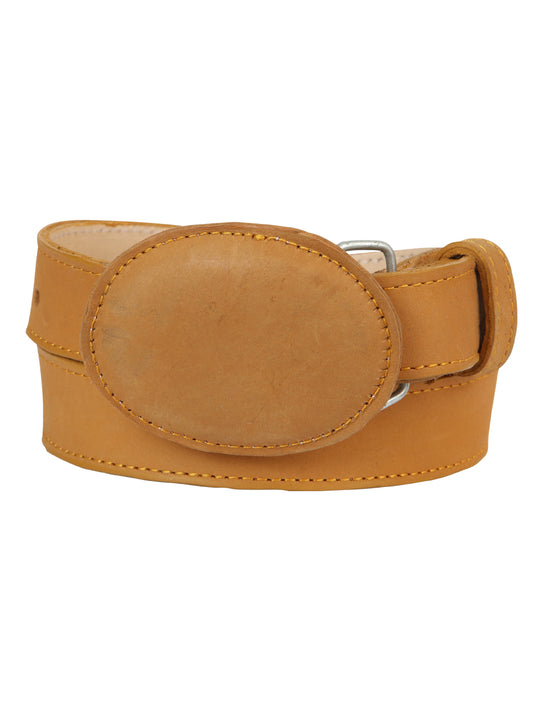 Kids Western Belt - El General Nubuck Honey 45444