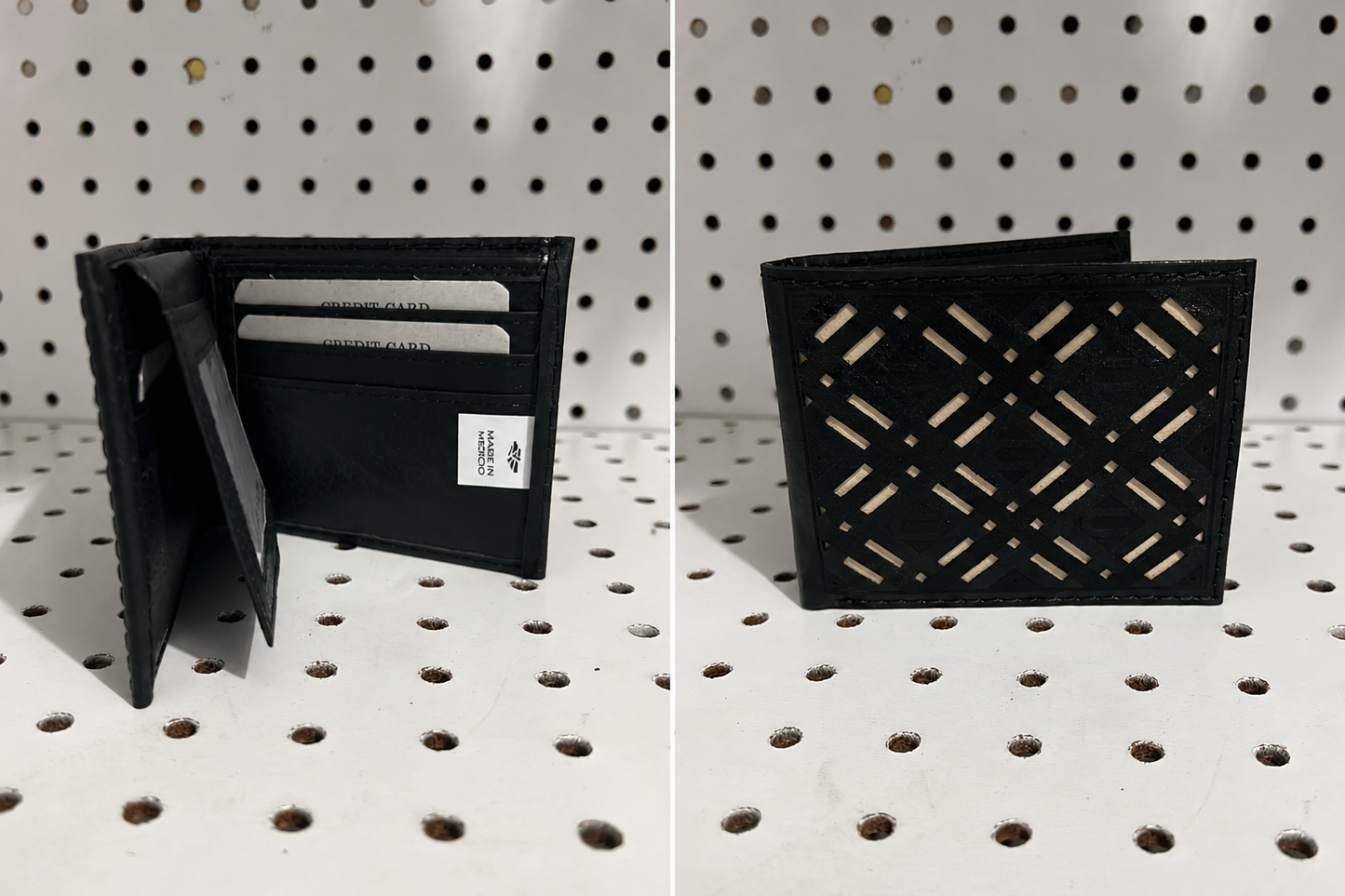 Midnight Weave Bifold Wallet