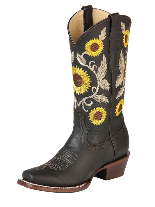 Centenario Women's Rodeo Boots Crazy Leather

 - Choco 125773