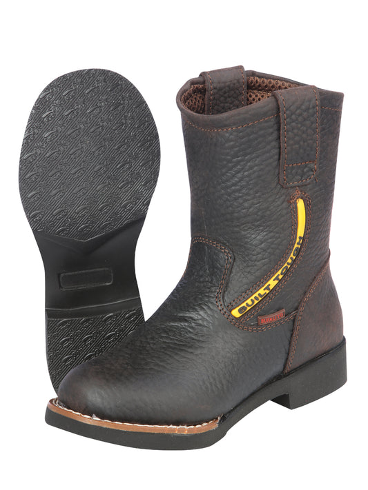 Jar Boots Kid's Rodeo Boot: - Rino - Mocha 126593