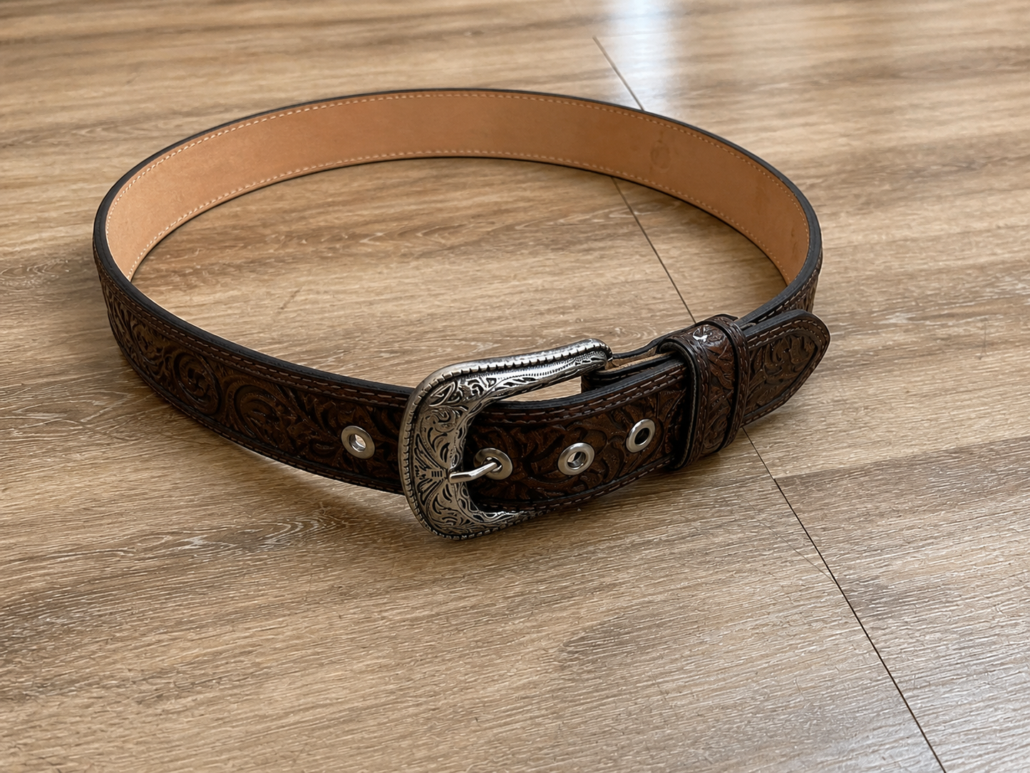 The Iron Rancher: Hair-on-Hide Barbed Wire Belt