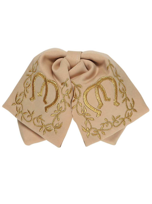 Kids
 Mexican Charro Bow Tie 100% Polyester Kakhi/Gold 600144