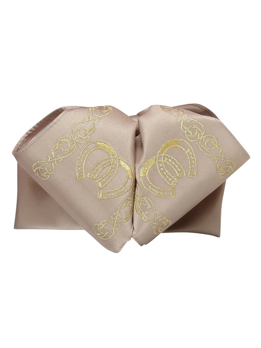 Adult
 Mexican Charro Bow Tie 100% Polyester Sand/Gold 601592