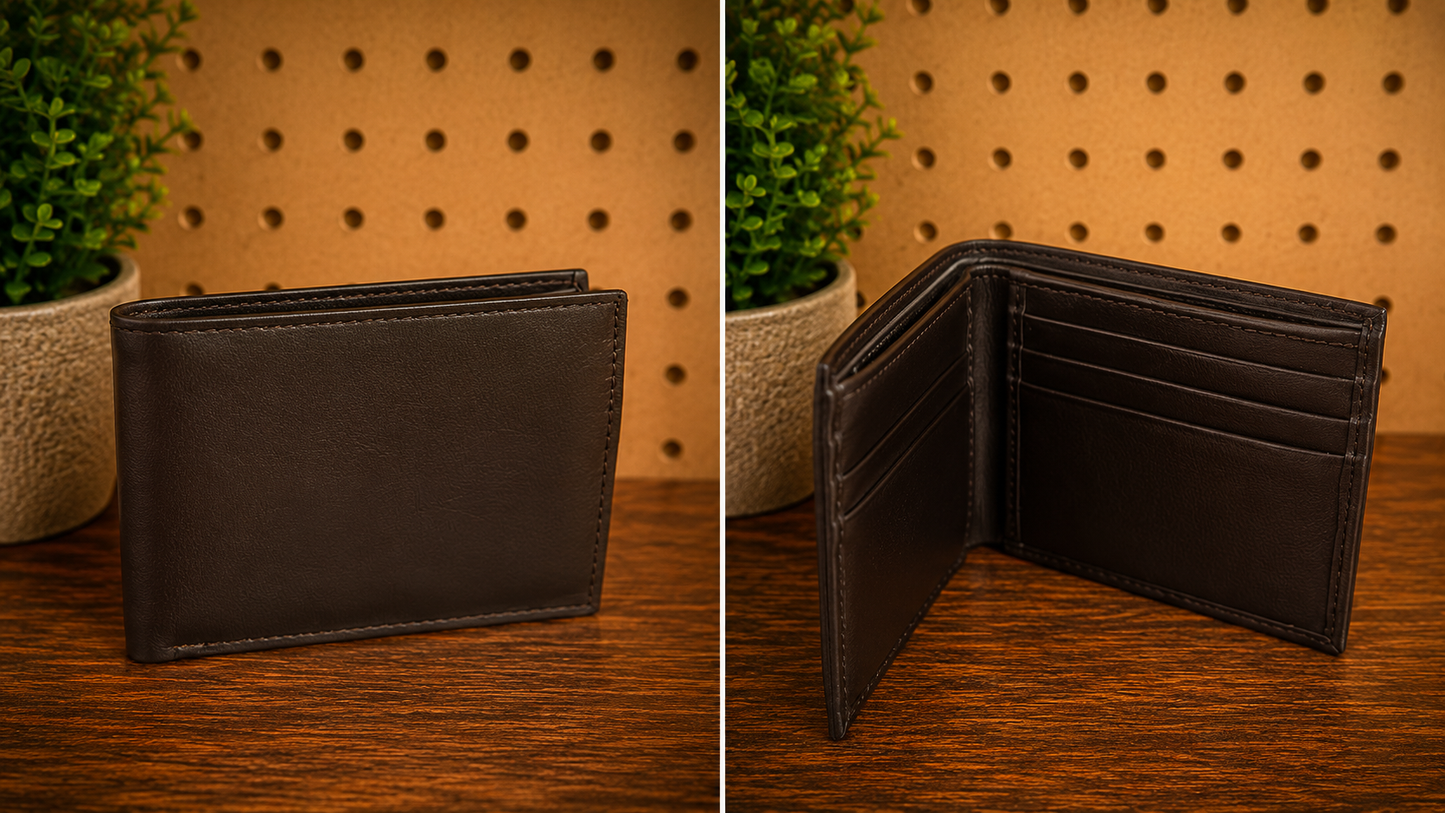 Heritage Brown Bifold Wallet